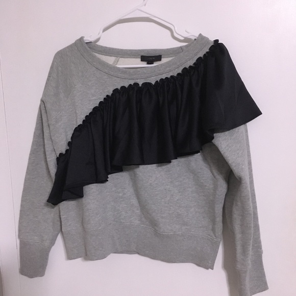 J. Crew Asymmetrical Sweatshirt - Picture 5 of 7